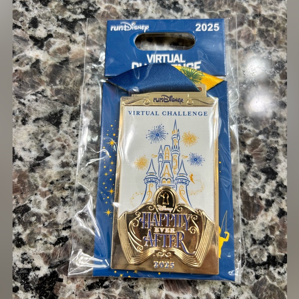 RunDisney Happily Ever After virtual challenge medal